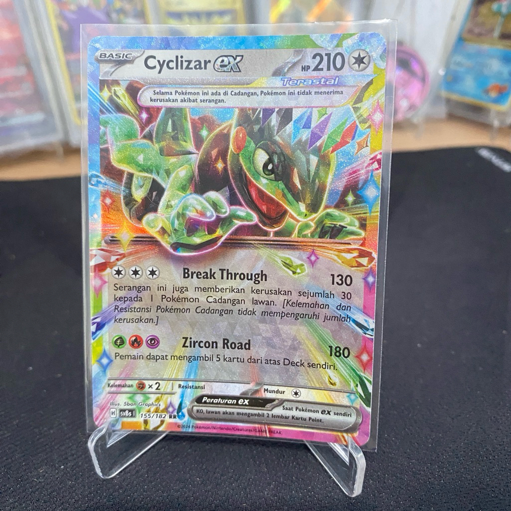 Jual Cyclizar EX 155/182 TCG Pokemon Indonesia | Shopee Indonesia