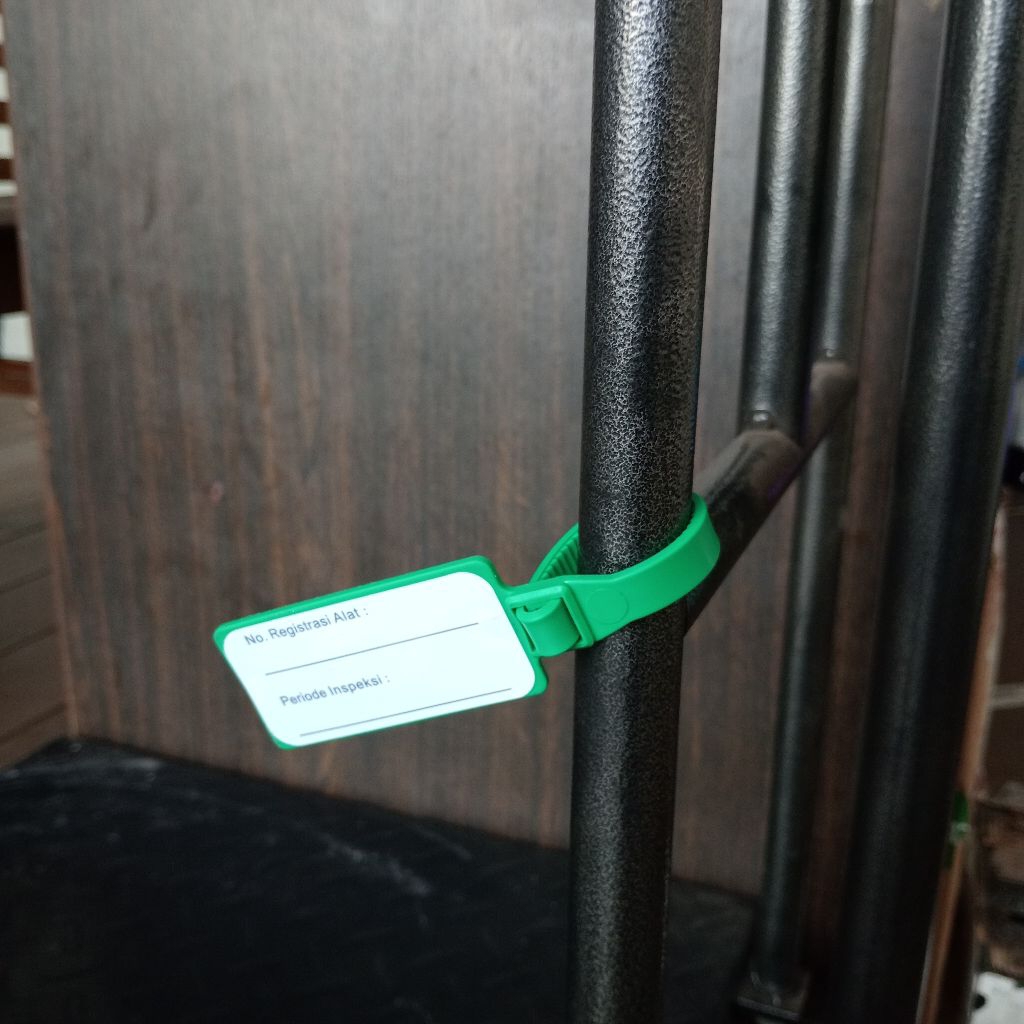 Jual Tagging Alat Berat Equipment Inspection Tag Colour Material Karet ...