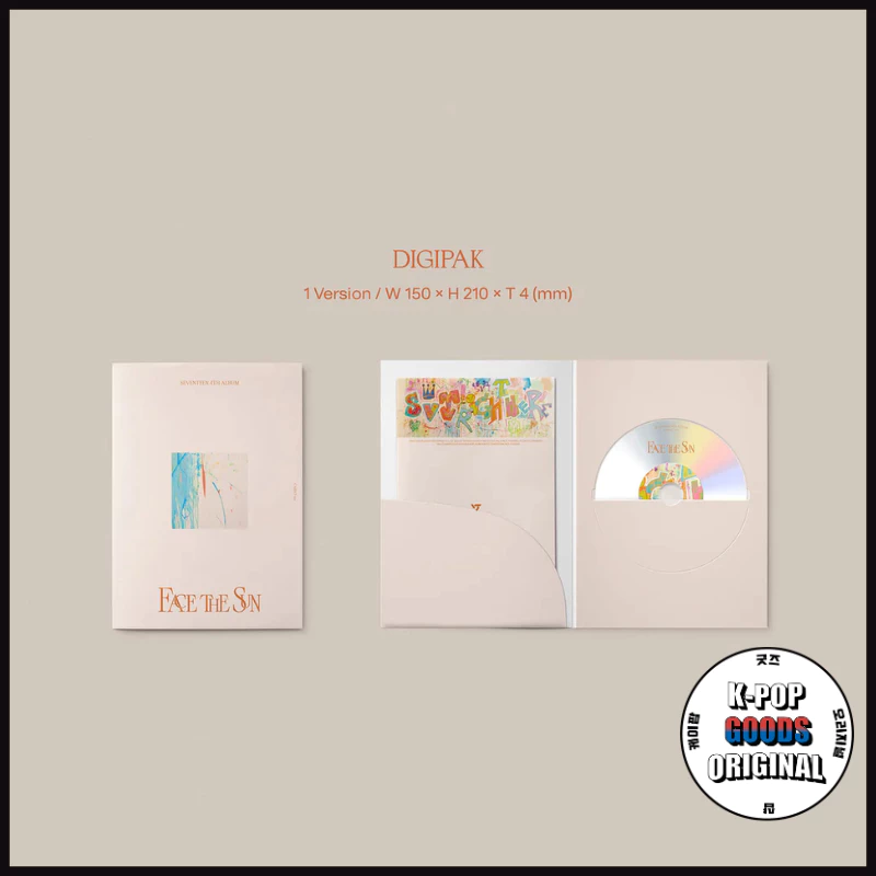 Album Sealed Seventeen Vol. 4 Face The Sun Ready Stock dan Original