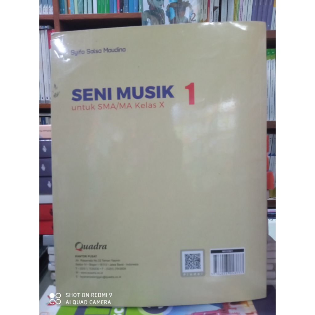 Jual Buku seni musik untuk SMA kelas 10 kurikulum merdeka original ...