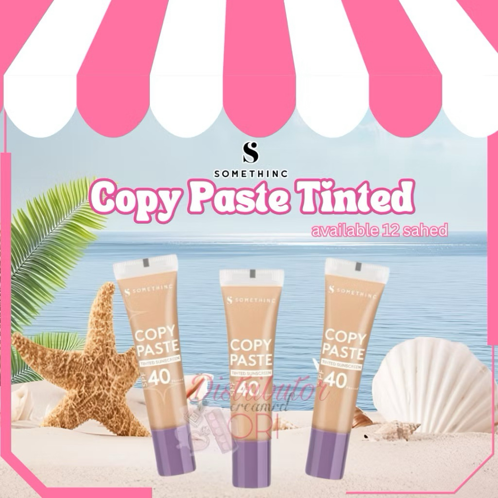Jual Somethinc copy paste tinted sunscreen SPF 40 PA+++ Skin 10ml ...
