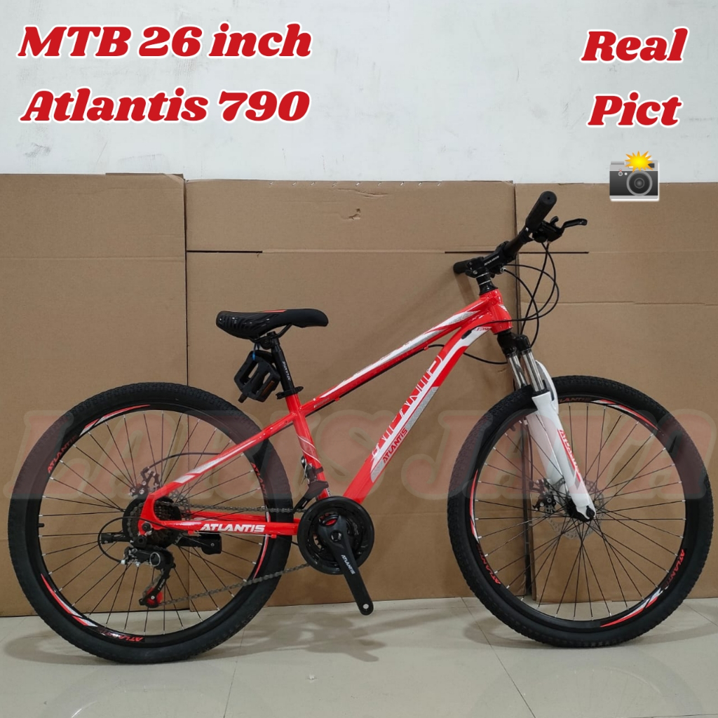 Jual SEPEDA GUNUNG ATLANTIS BERKUALITAS MTB 24 26 ATLANTIS AT 790 INER ...