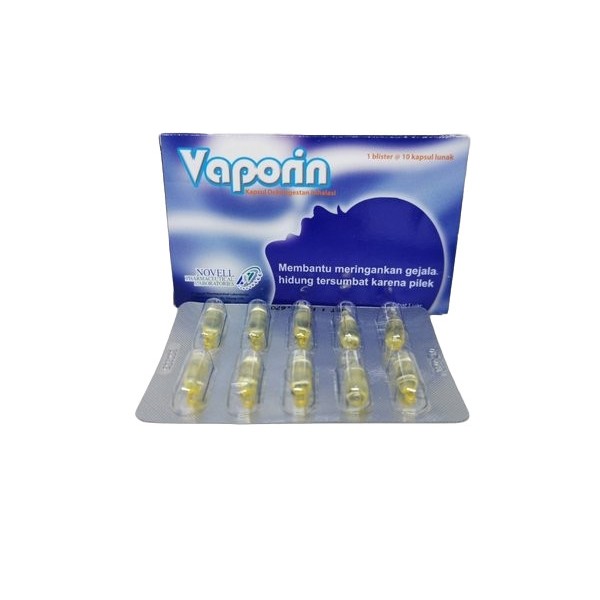 Jual Vaporin Inhalasi Liquid 10 Kapsul | Shopee Indonesia