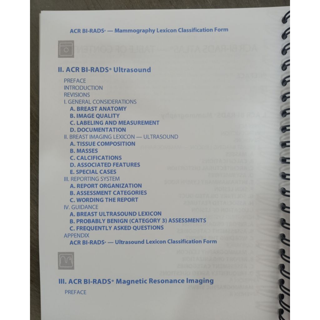 Jual Buku Kedokteran Radiologi ACR BI-RADS ATLAS Breast Imaging ...