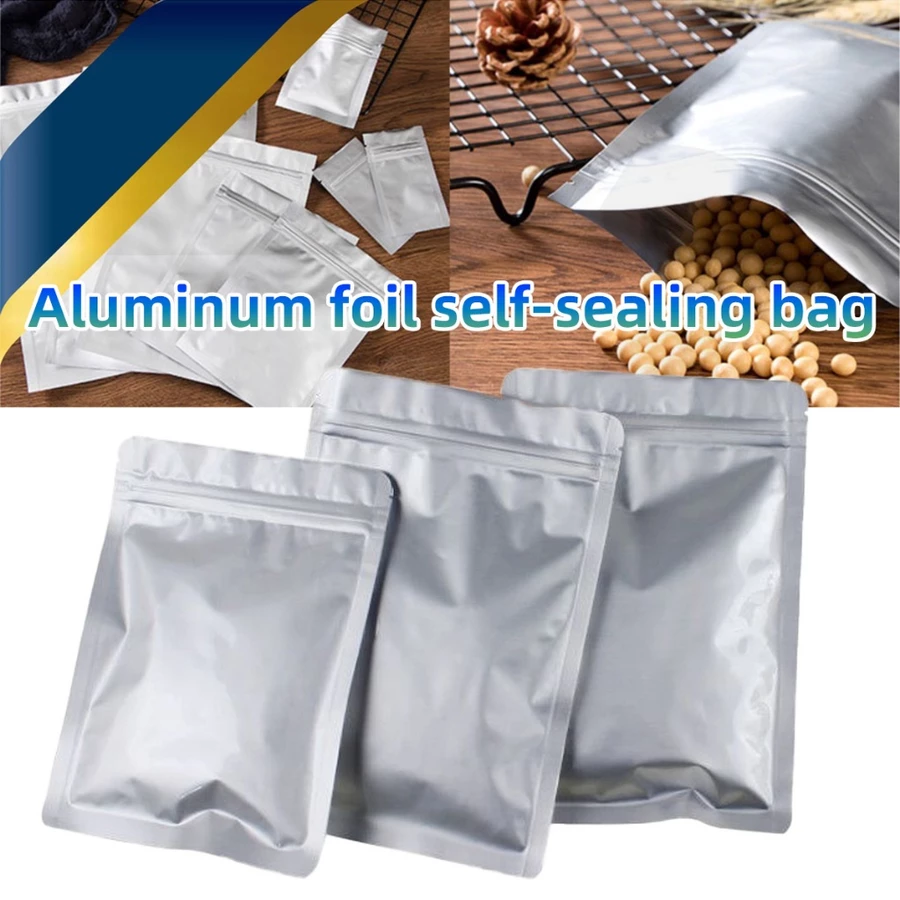 Sachet Alumunium Foil Flat (100pcs)