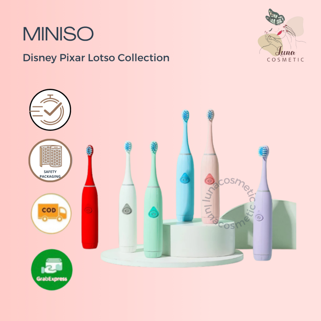 Jual Miniso Multi-color Electric Toothbrush Kit | Shopee Indonesia