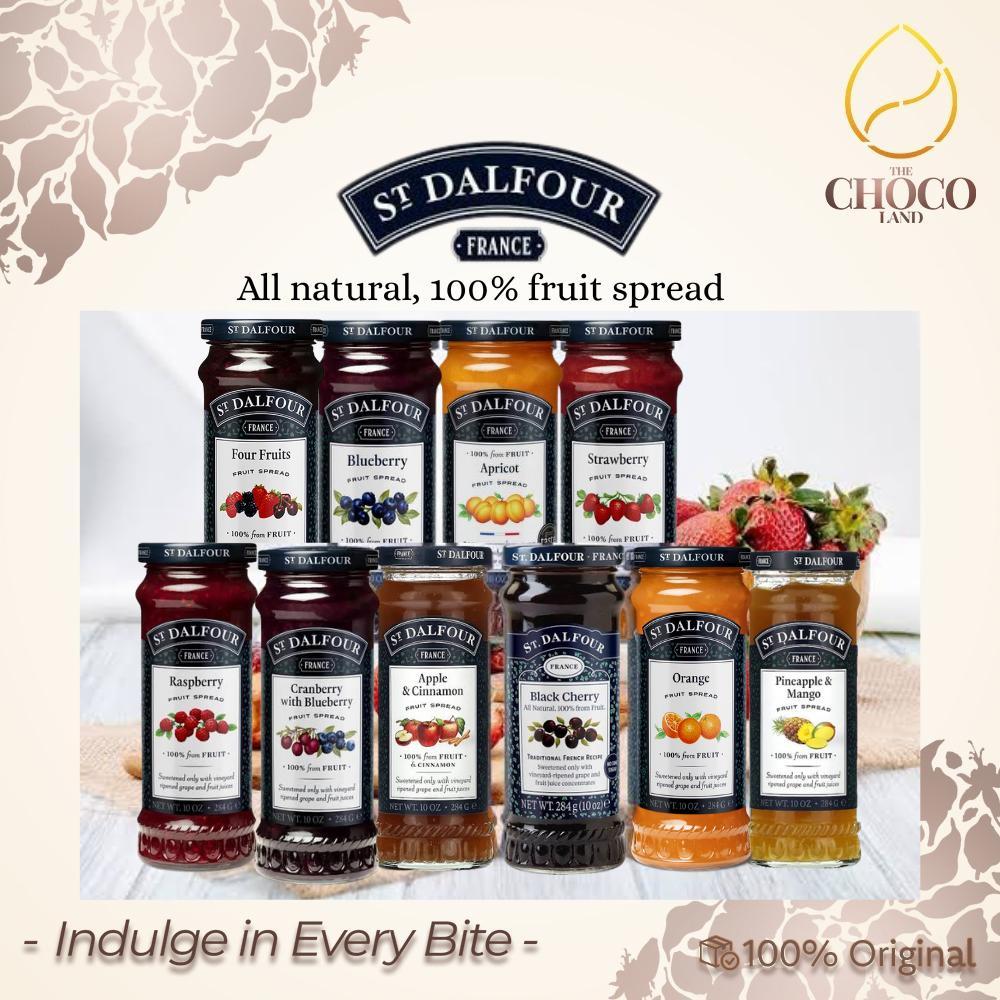 Jual St Dalfour Selai Buah PRANCIS (284 Gram) - Selai untuk Roti dan ...