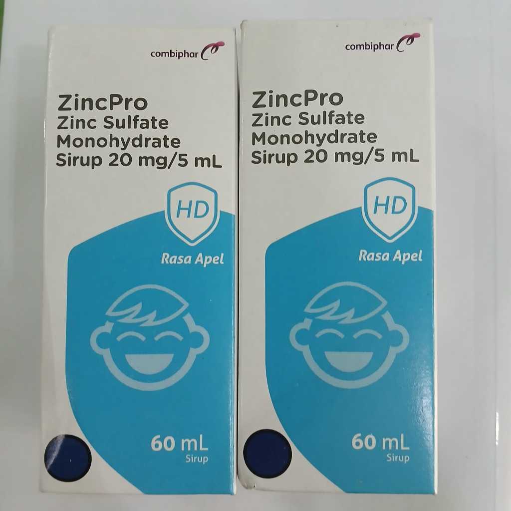 Jual Zink/ Zinc ZincPro sirup 20mg/5ml | Shopee Indonesia