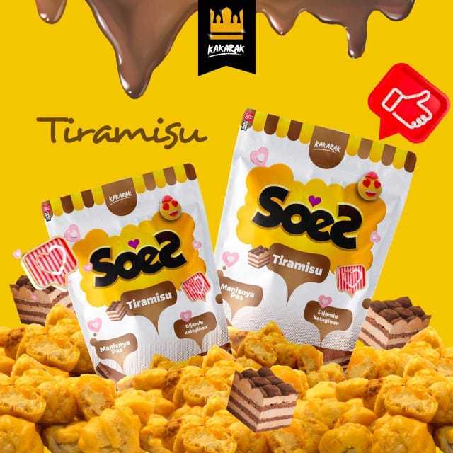 Jual KAKARAK Soes Lumer Makanan Ringan 75gr | Shopee Indonesia