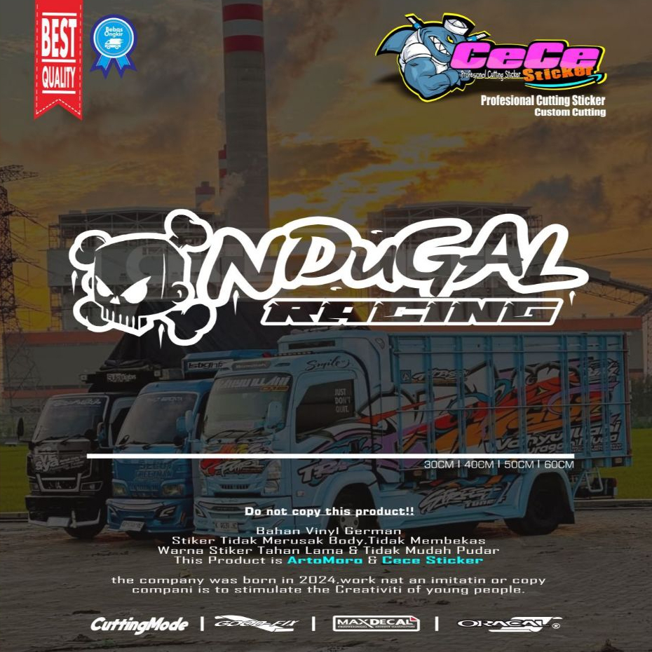 Jual Stiker Cutting Mobil Truck Senter Pick Up variasi kaca Depan ...