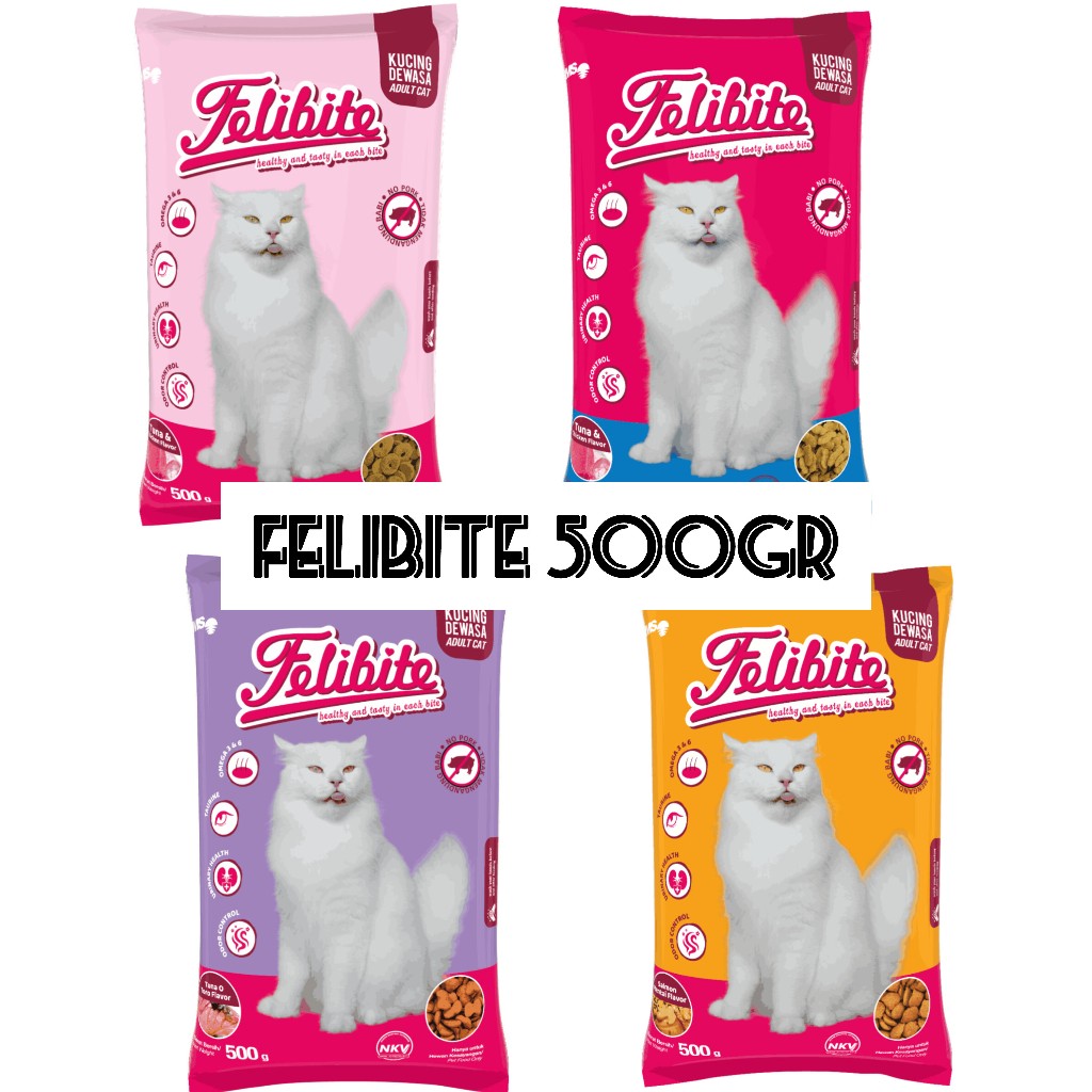 Jual FELIBITE 500gr / pakan kucing | Shopee Indonesia