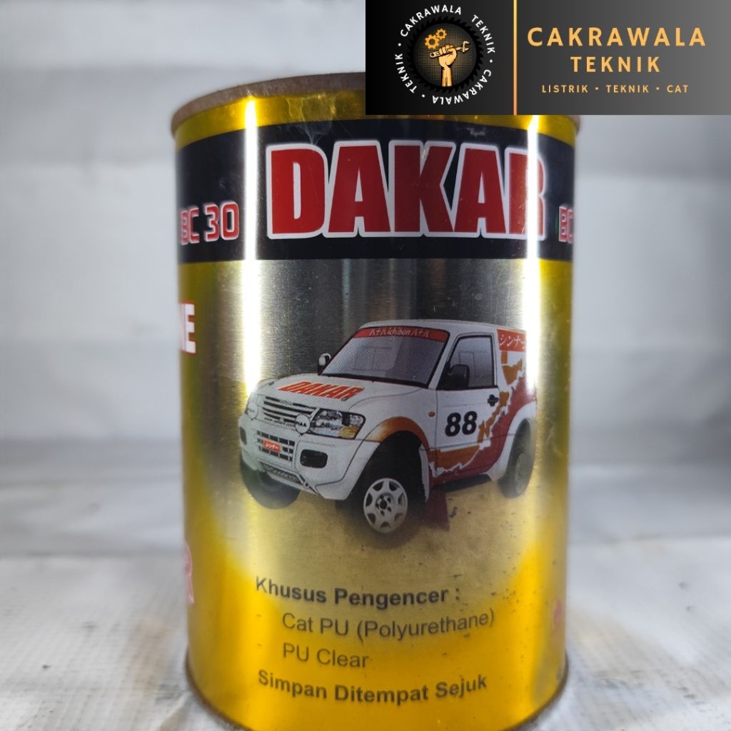 Jual DAKAR BC30 – Kaleng Emas 1L - Cakrawala Teknik | Shopee Indonesia