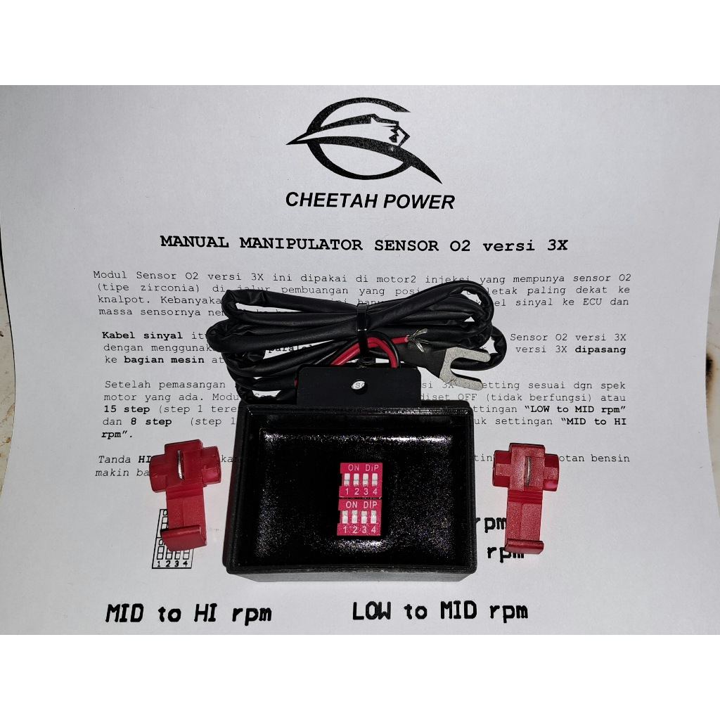 Jual O2 Sensor Manipulator v3x Cheetah Power | Shopee Indonesia