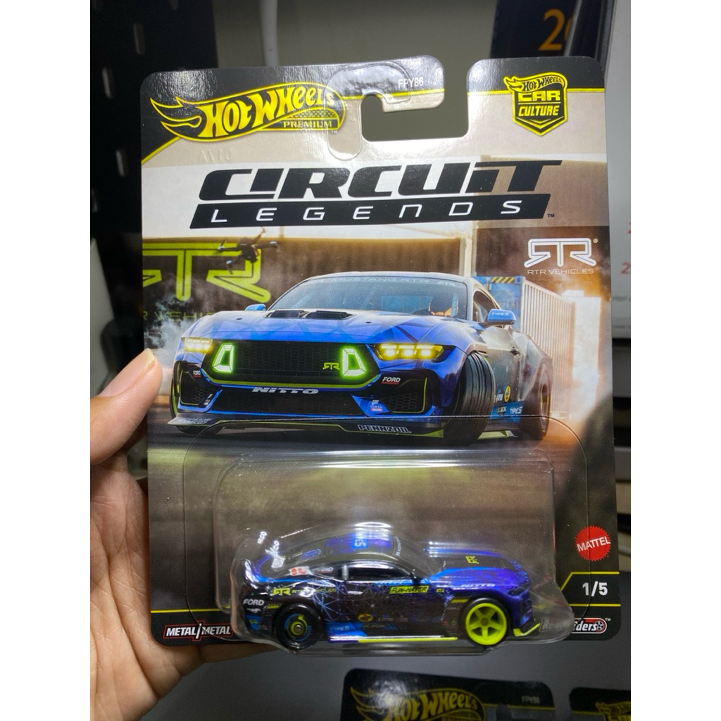 Jual Hot Wheels Premium 2024 Ford Mustang RTR Spec 5-FD Circuit Legends ...