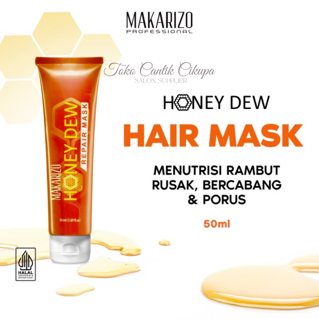 Jual MAKARIZO Professional Honey Dew Repair Masker 50 ml - Masker ...