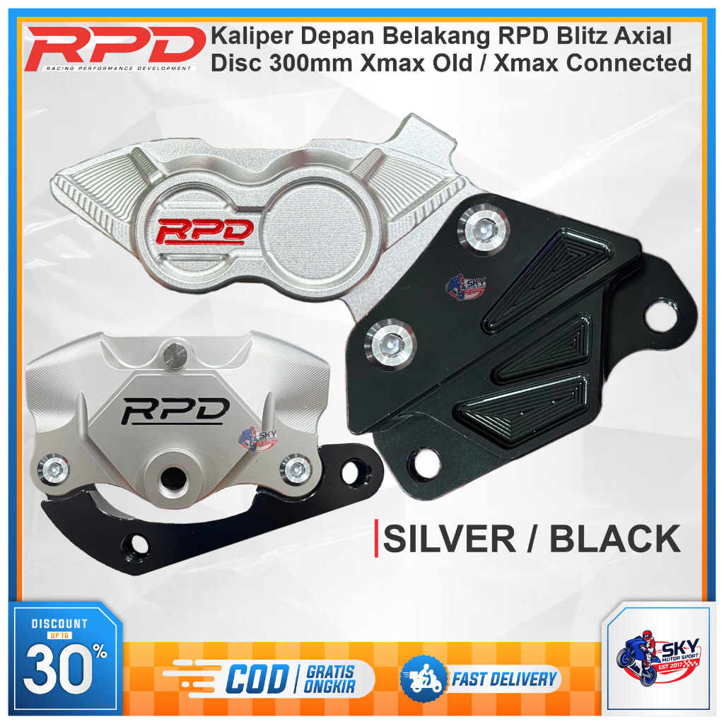 Jual Kaliper RPD Xmax Old / Xmax Connected Depan Belakang Axial Disc ...