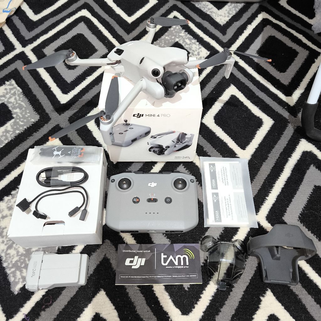 Jual Drone Dji Mini 4 Pro RCN2 Second Fullset | Shopee Indonesia