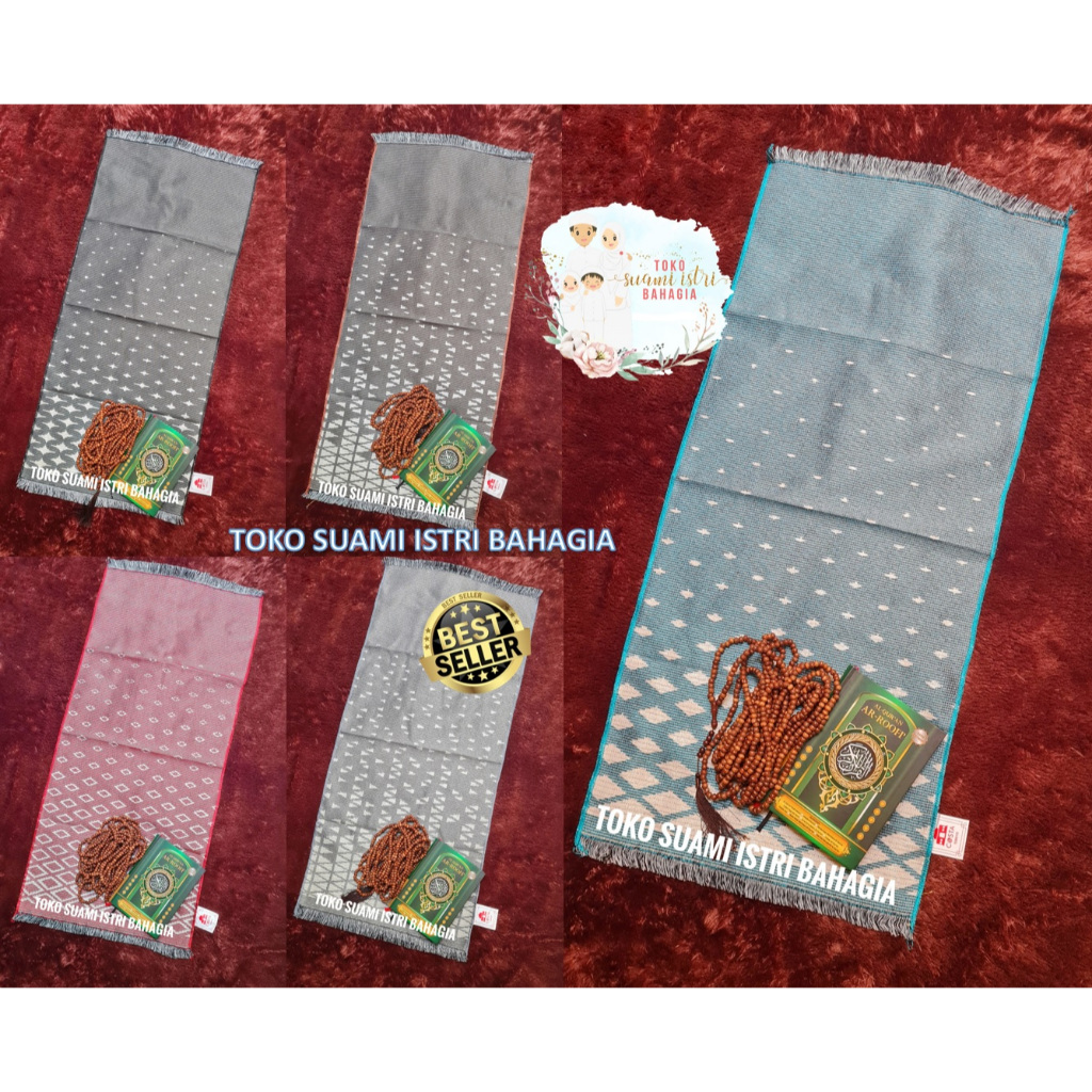 Sajadah Loebeck Lurex Costa 47 x 100 Cm Midi Medium Travel Tipis Murah Turki Lubek