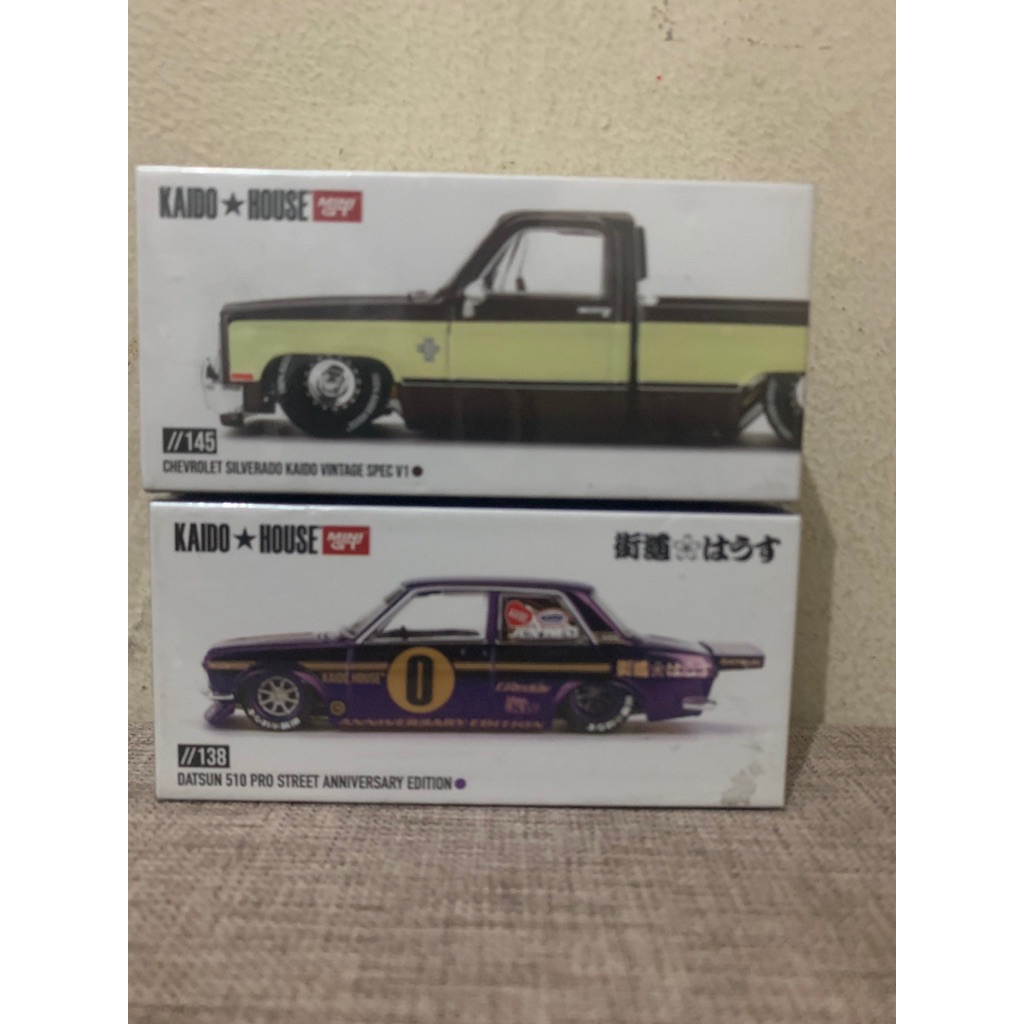 Mini Gt Kaido House Silverado Chase Morada //084 | Meses sin interés