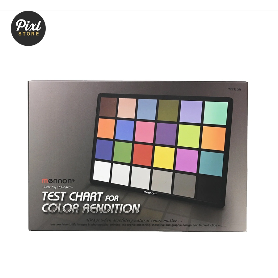 Jual Mennon Colour Checker Colour Test Chart For Colour Rendition 8x6 ...