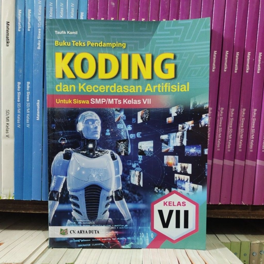 Jual BUKU Teks Pendamping KODING dan Kecerdasan Artifisial untuk SMP ...