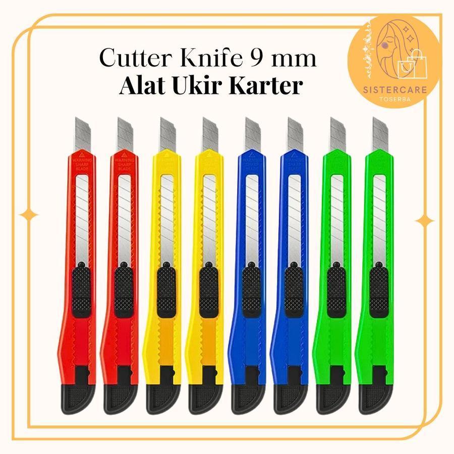 Jual PISAU CUTTER KOSS RENCENG ISI 12pcs MURAH BERKUALITAS PLASTIK ...