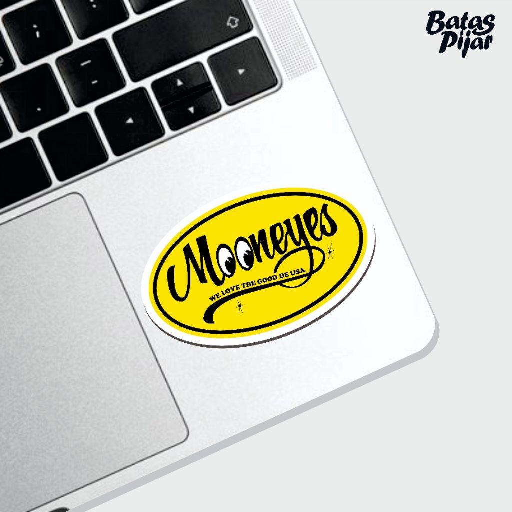 Jual Sticker Mooneyes - Cutting Sticker Vinyl Glossy Moon Eyes ...