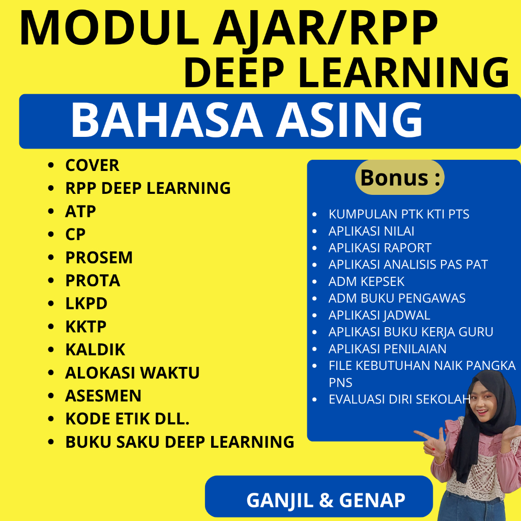 Jual RPP BAHASA ASING KURIKULUM DEEP LEARNING SMA KELAS 10 11 12 SEMUA ...
