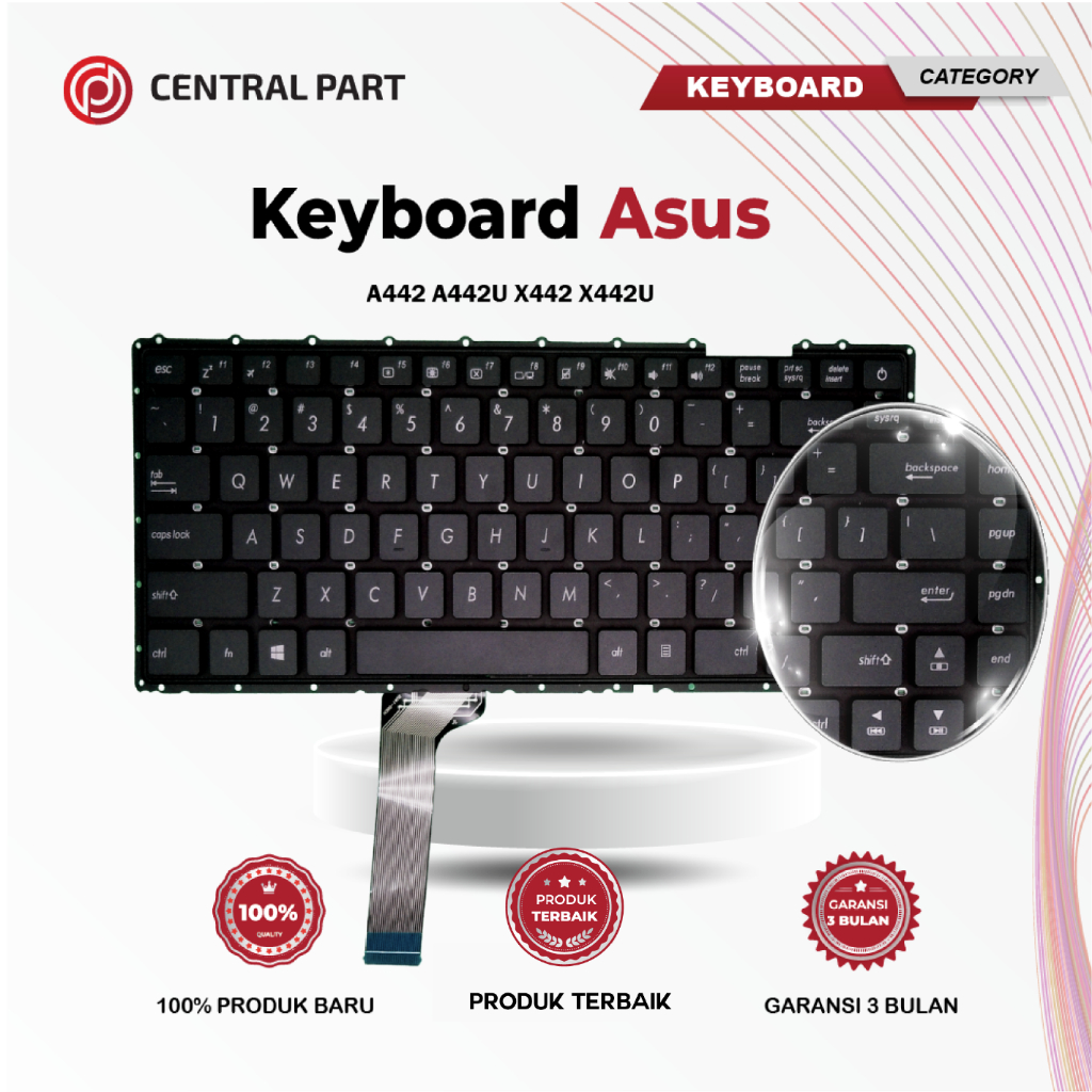 Jual Keyboard Asus A442 A442U X442 X442U | Shopee Indonesia