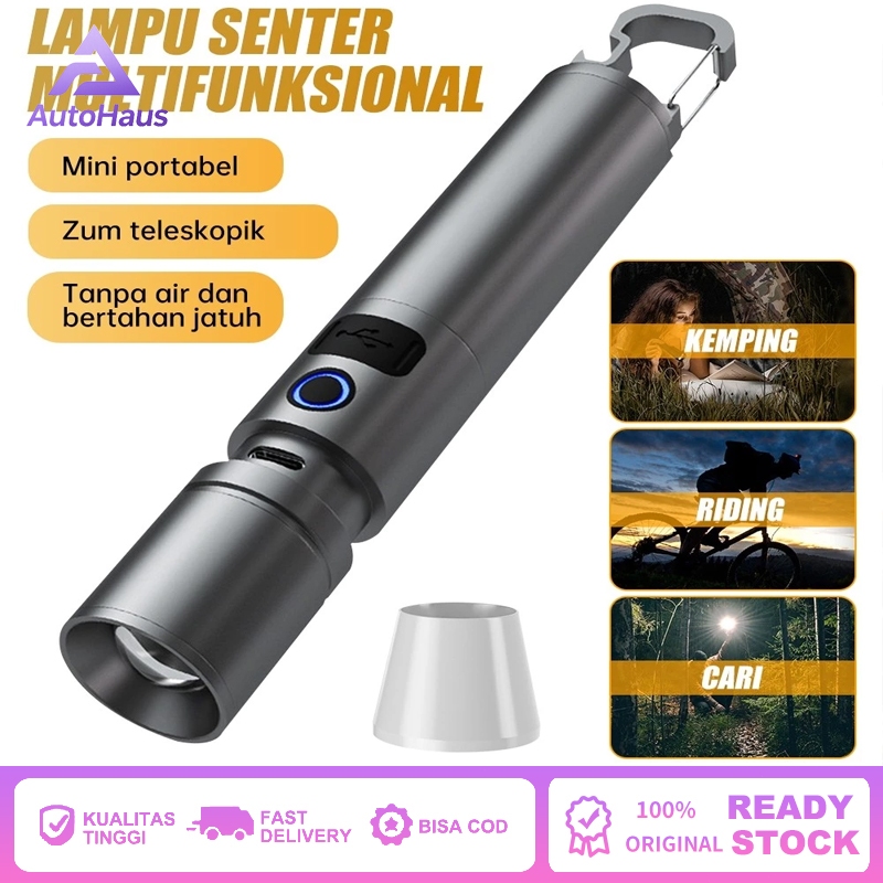 Jual Senter LED Berbagai Jenis Senter Dapat Diisi Ulang Melalui USB ...