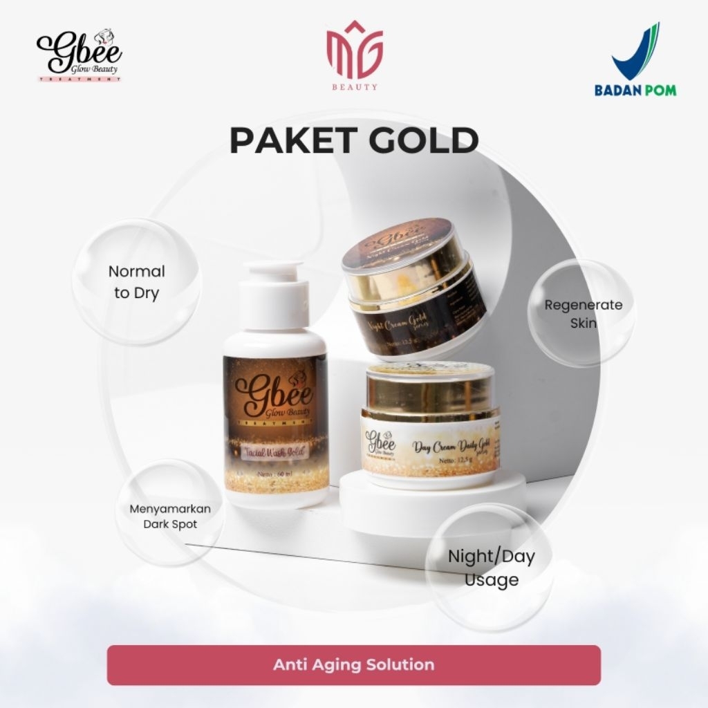 Jual Gbee Glow Beauty Paket Kinclong Skincare Remaja Dewasa Untuk Kulit ...