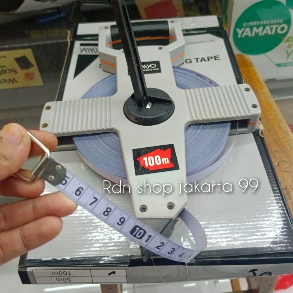 Jual Meteran rool 30 meter 50 meter 100 meter YAMAYO meteran stainless ...
