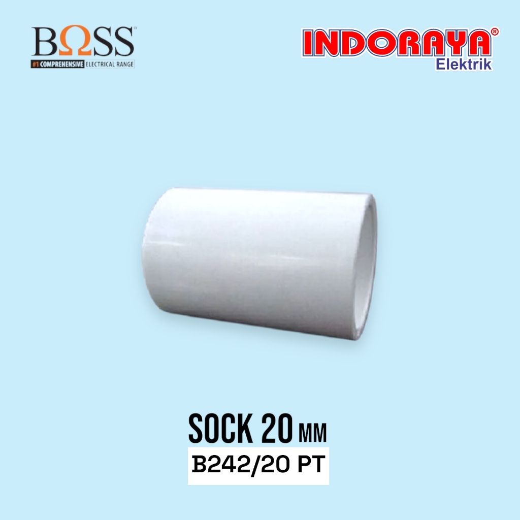 Jual KLEM PIPA LISTRIK SOCK BOSS 20MM B242/20 PT | Shopee Indonesia