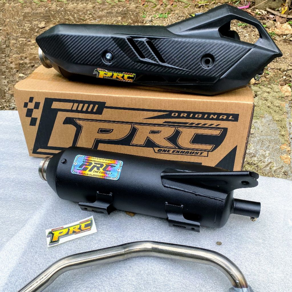 Jual Knalpot Standar Racing PRC ONE EXHAUST Moncong PNP Motor Matic ...