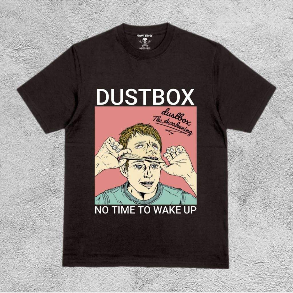 Jual Tshirt Dustbox The awakening No time to wake up Premium 24s ...