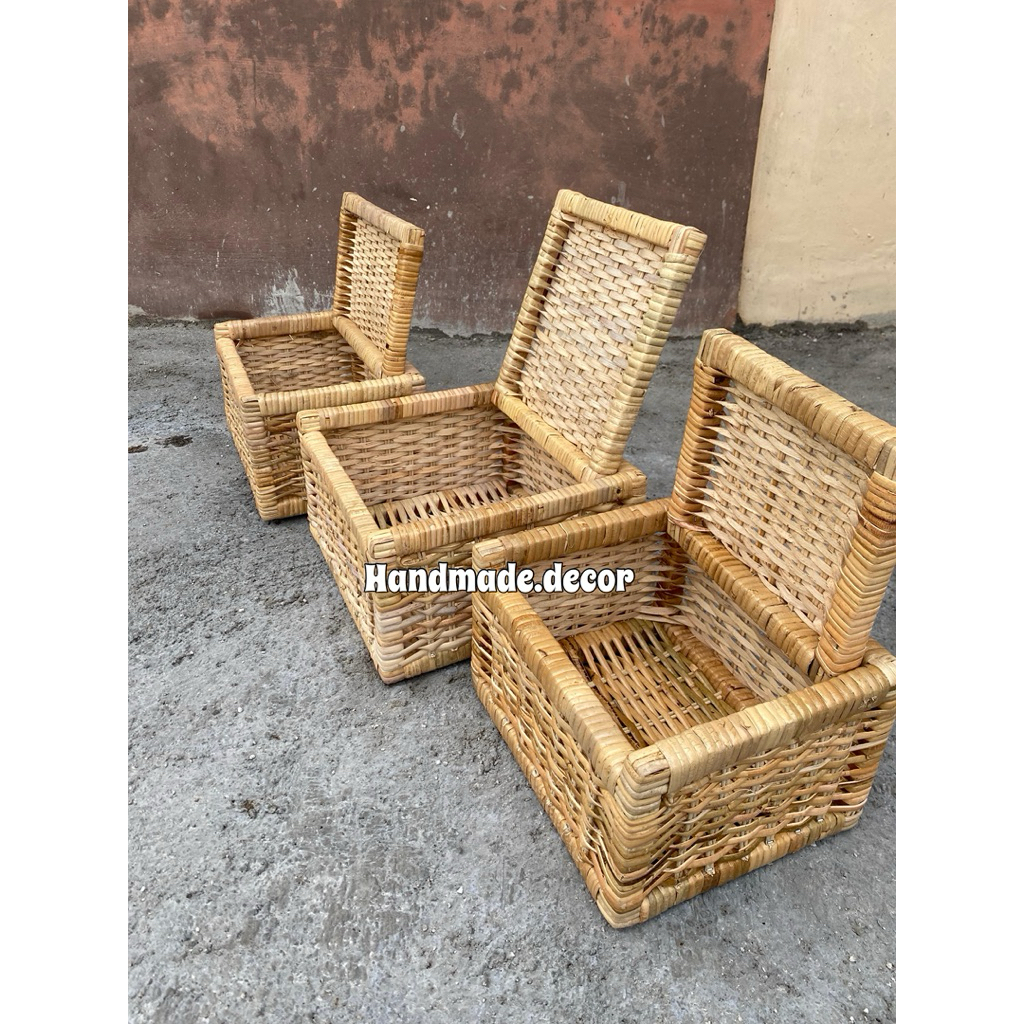 Jual Keranjang Box Kotak Hampers Rotan Tutup Rangka Kayu Anyam Kulit ...