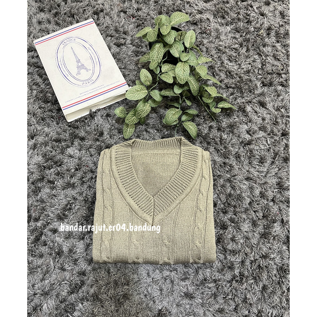 Jual VEST RAJUT REMBULAN BRANDED 7 GATE | Shopee Indonesia