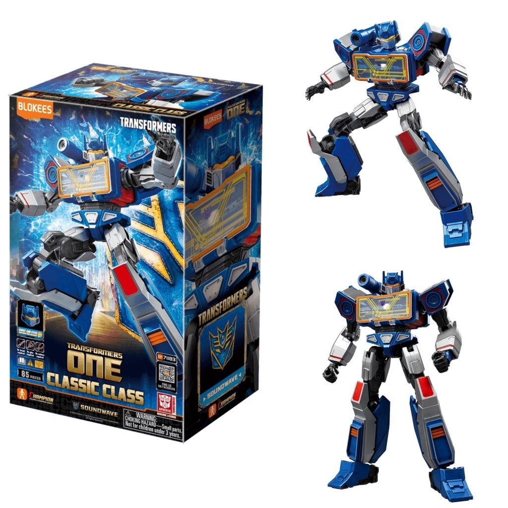 Jual Blokees Figures Transformers ONE Classic Class Soundwave | Shopee ...