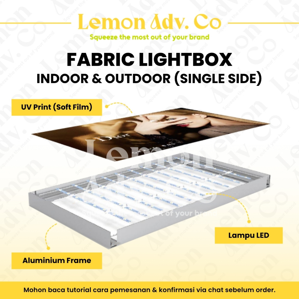 Jual CUSTOM FABRIC LIGHTBOX/FABRIC NEONBOX/SEG LIGHTBOX/NEON BOX ...