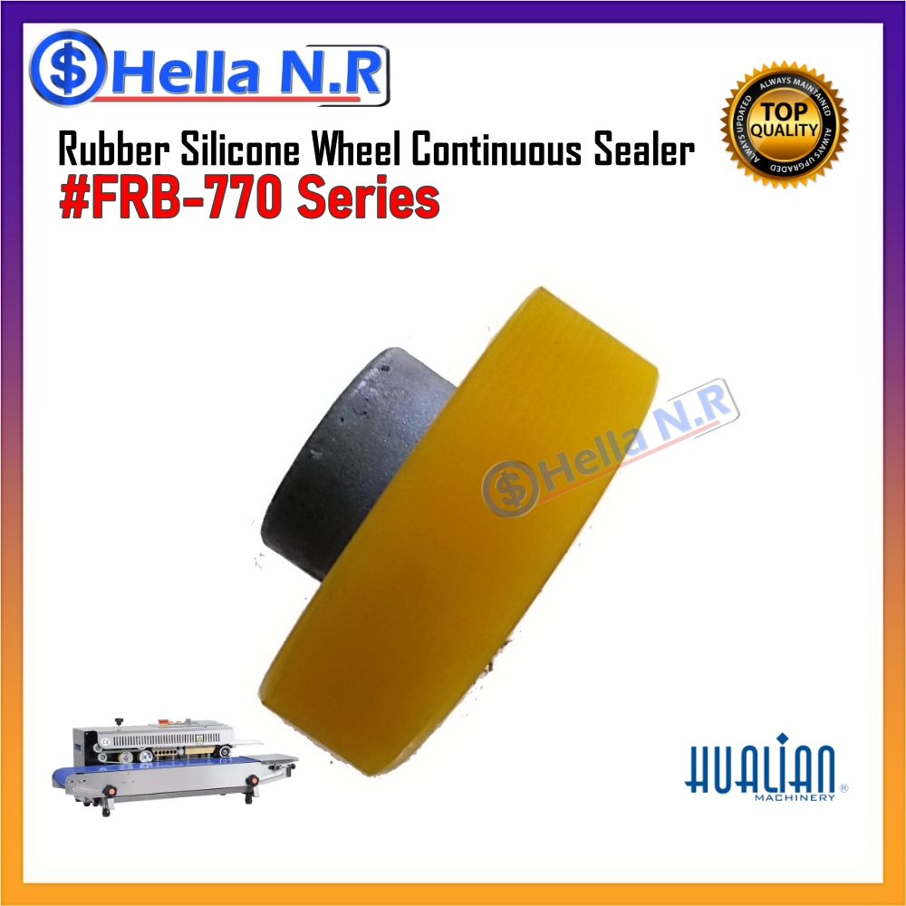 Jual Rubber Silicone Wheel / Roda Rol karet Band Sealer Hualian FRB ...