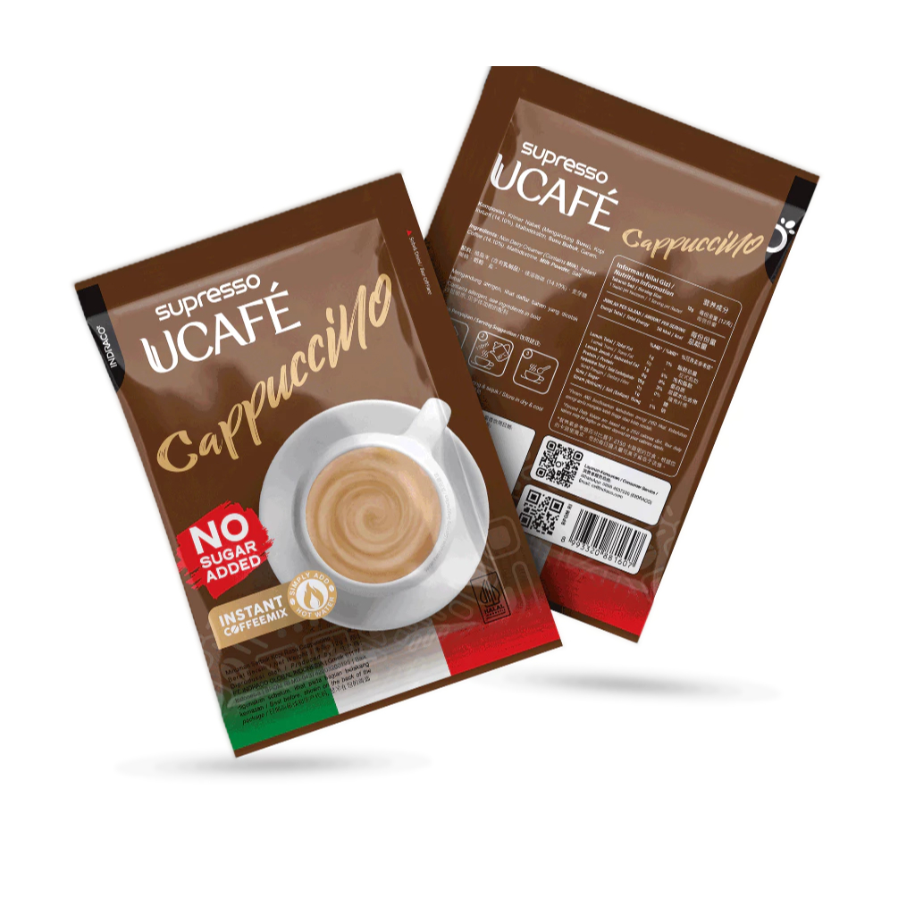 Jual Ucafe Kopi Cappuccino Tanpa Gula Tambahan / Capuccino Coffee no ...