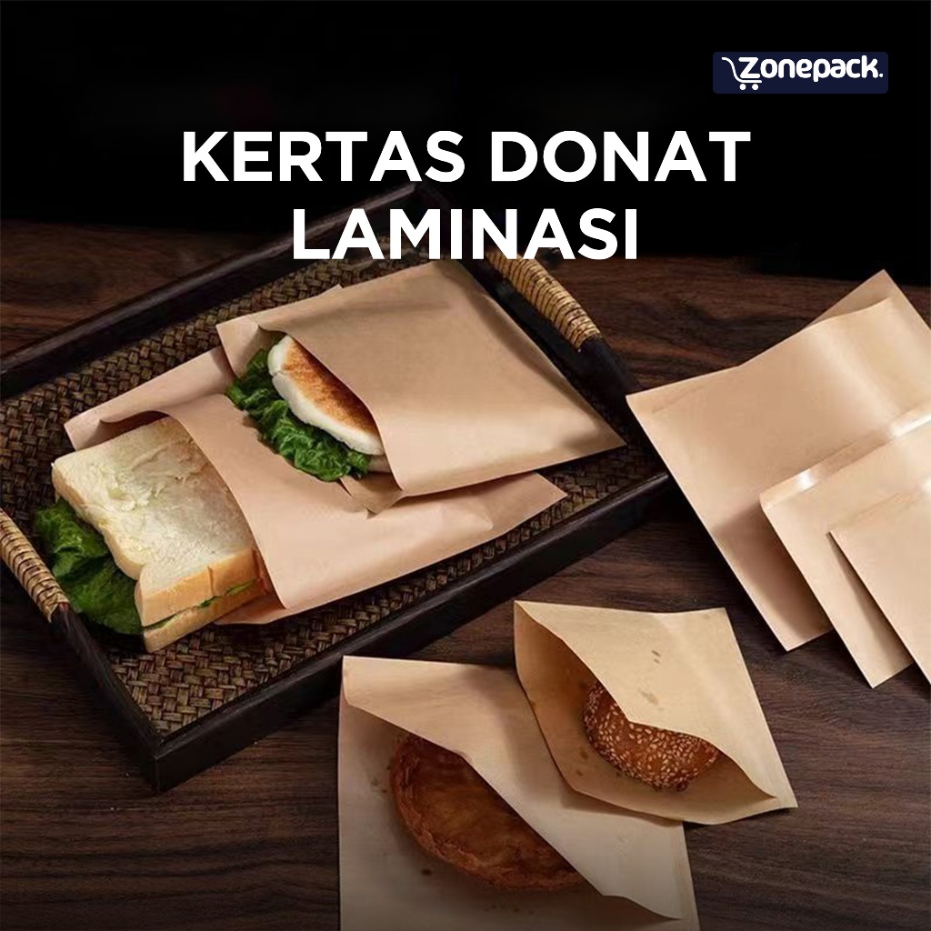 Jual Kertas Donat Laminasi 12x12 cm, 15 x 15.5 cm | Paperbag Kertas ...