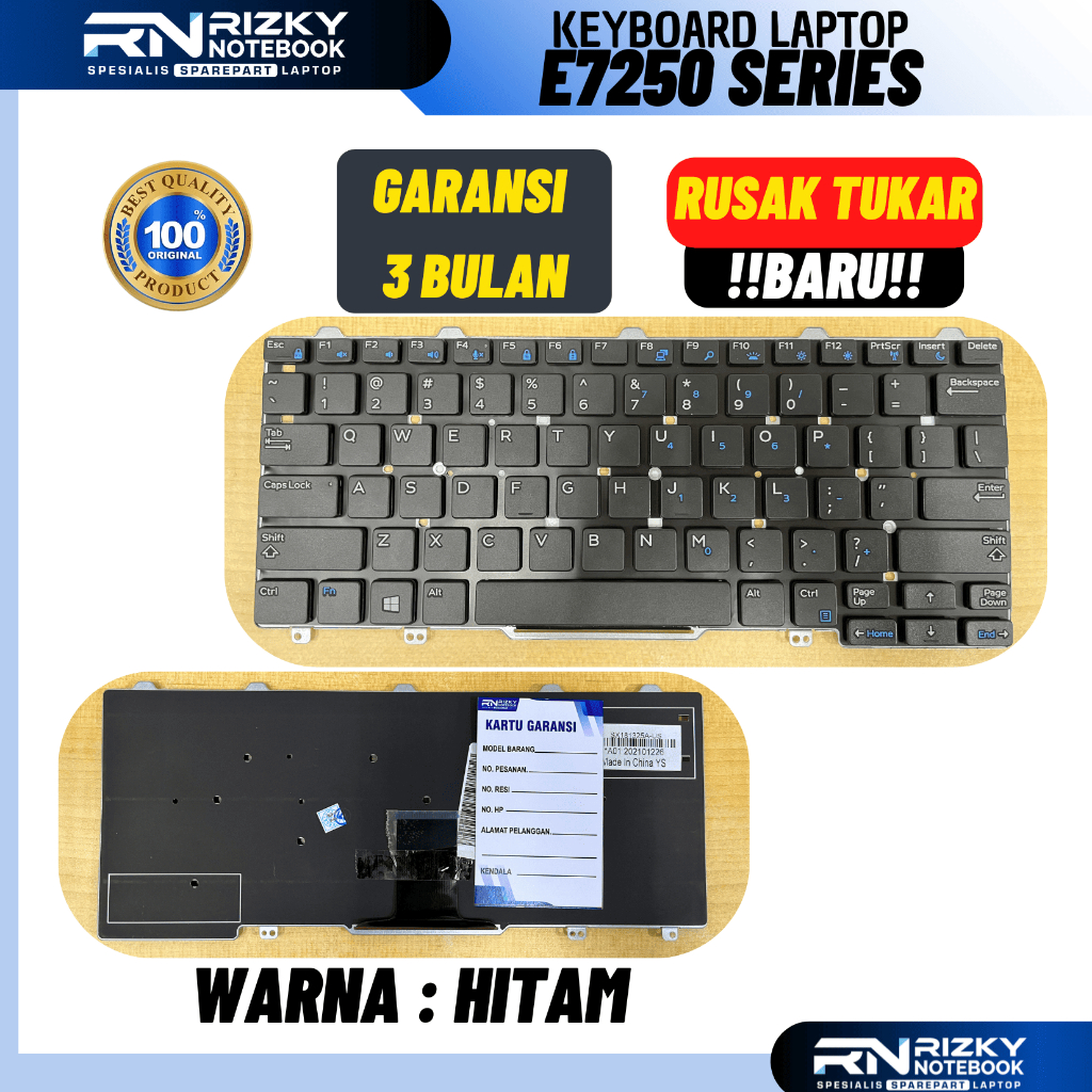 Jual Keyboard Laptop Dell Latitude E5250 E5270 E7250 E7270 11-3150 11 ...