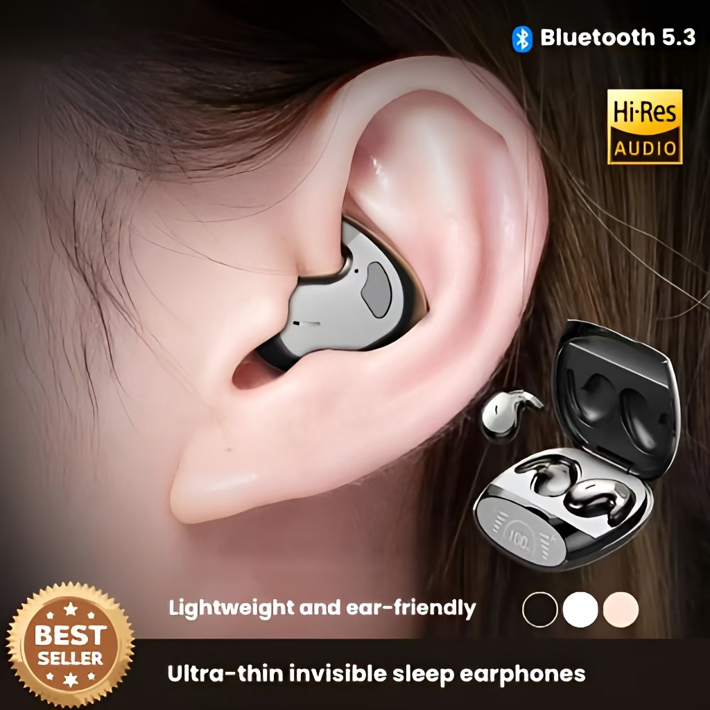 Bluetooth 5.1 TWS Wireless Earbuds – IPX7 Waterproof, 4000mAh Case, Stereo