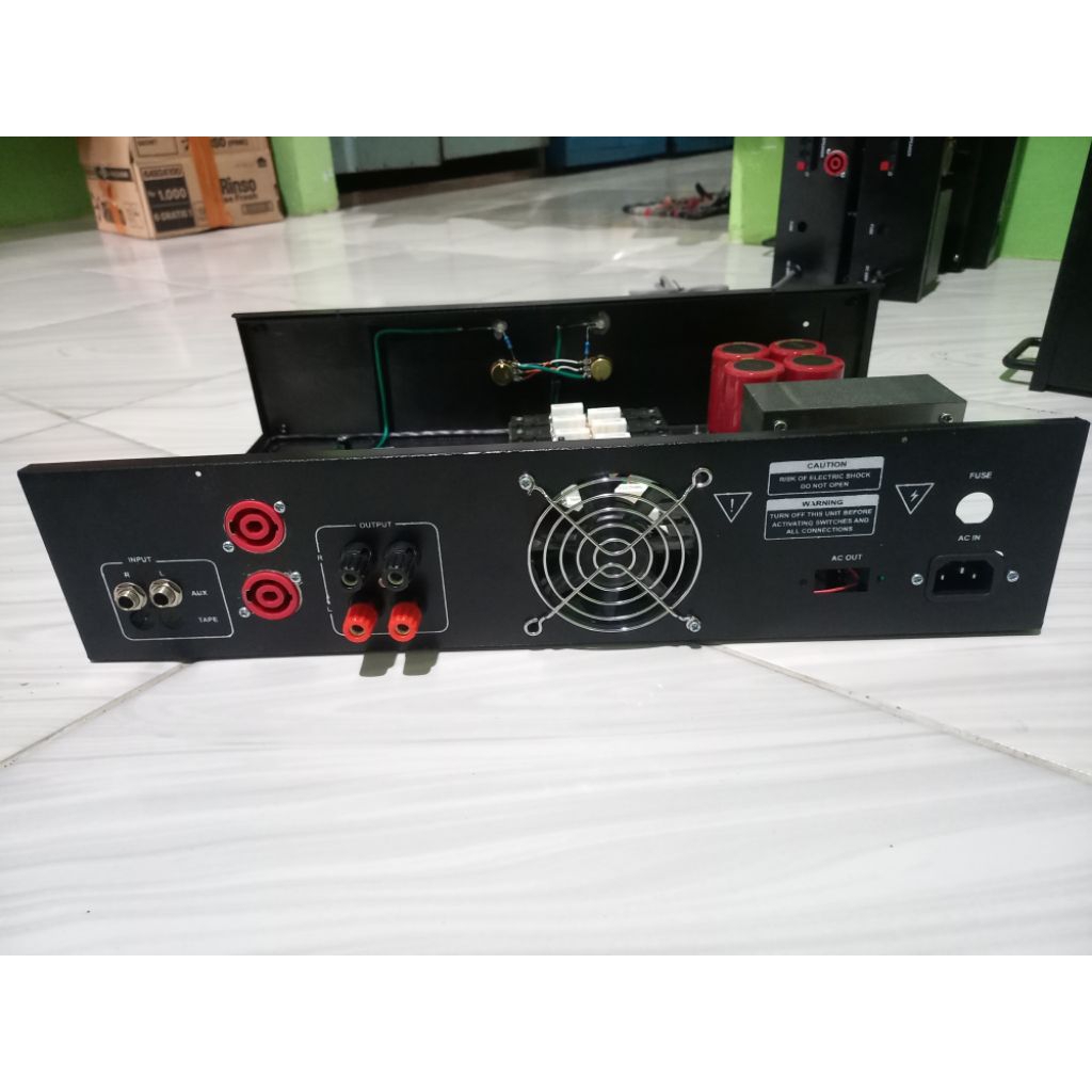 Jual POWER RAKITAN 10A CT45 2 Channel / STREO BOX BESAR | Shopee Indonesia
