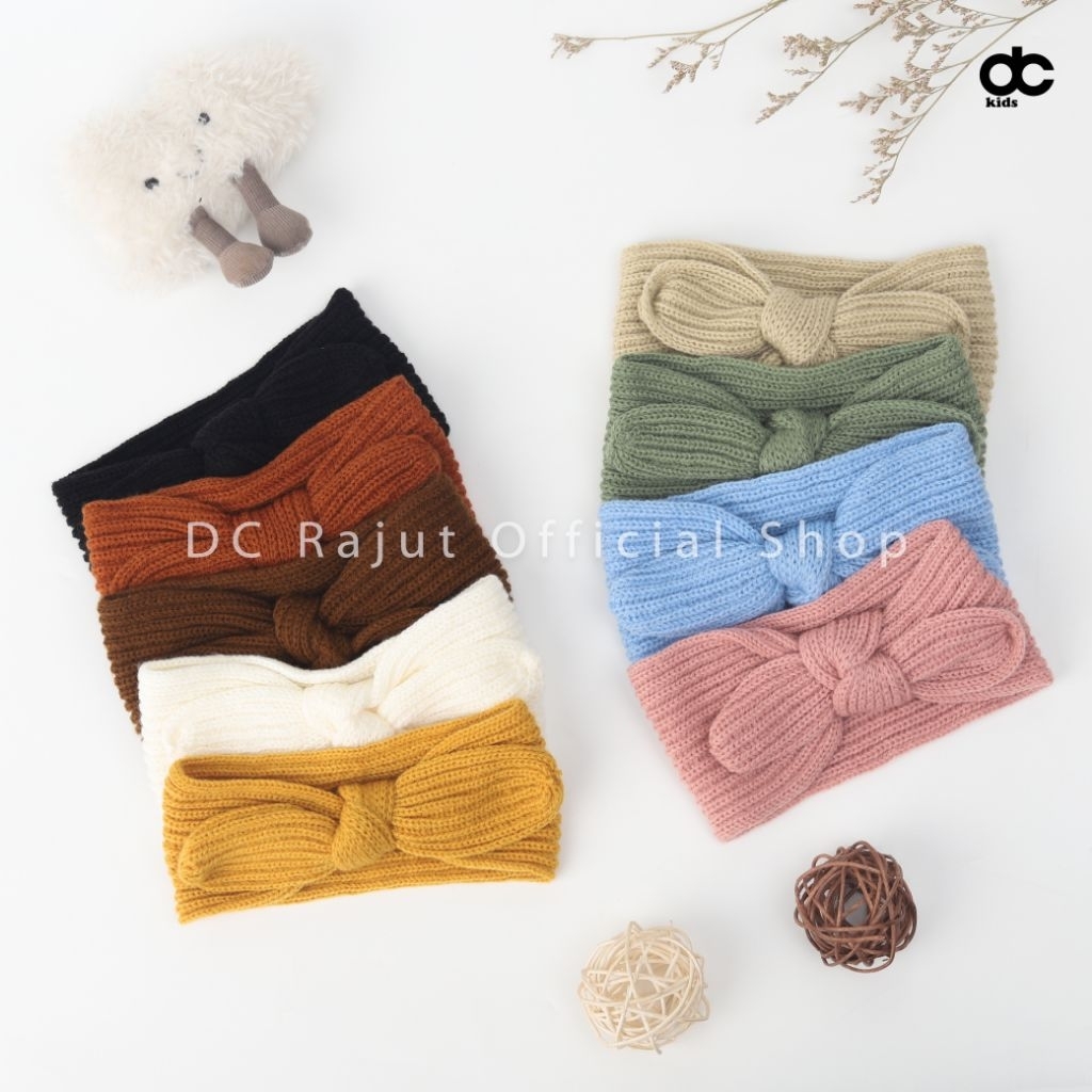 Jual DC KIDS Bandana Bando Rajut Anak Lembut dan nyaman untuk anak usia ...