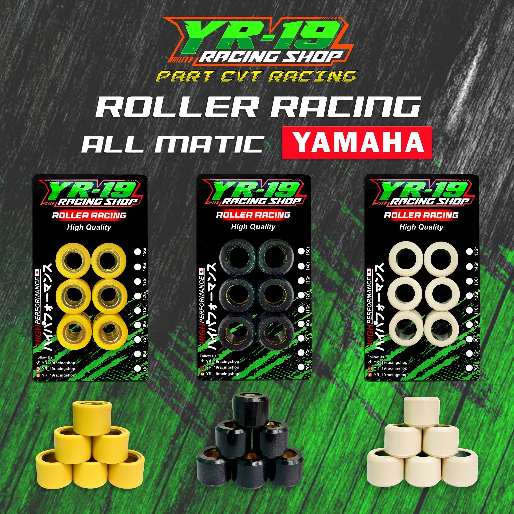 Jual ROLLER RACING YR-19 ALL MATIC YAMAHA | Shopee Indonesia