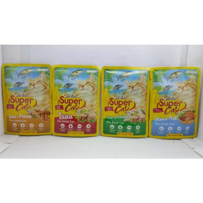 Jual Super Cat SUPERCAT Pouch 85gr | Shopee Indonesia
