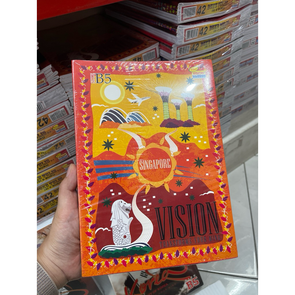 Jual BUKU BOXY VISION 42 LEMBAR (6 PCS) | Shopee Indonesia