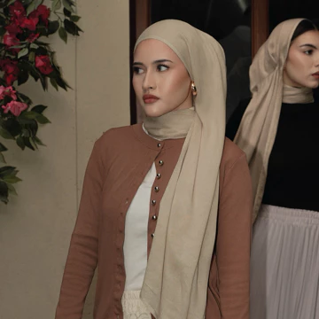 Everscarf Qamara Pashmina Modal Viscose Premium Hijab Scarf Wanita Beli 2 Lebih Hemat